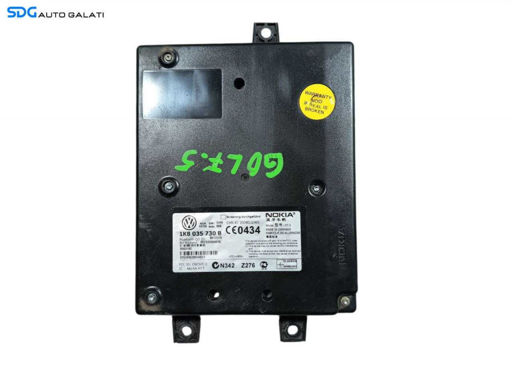 Unitate Modul Calculator Bluetooth Volkswagen Jetta 3 MK3 2005 - 2011 Cod 1K8035730B [LS0037]