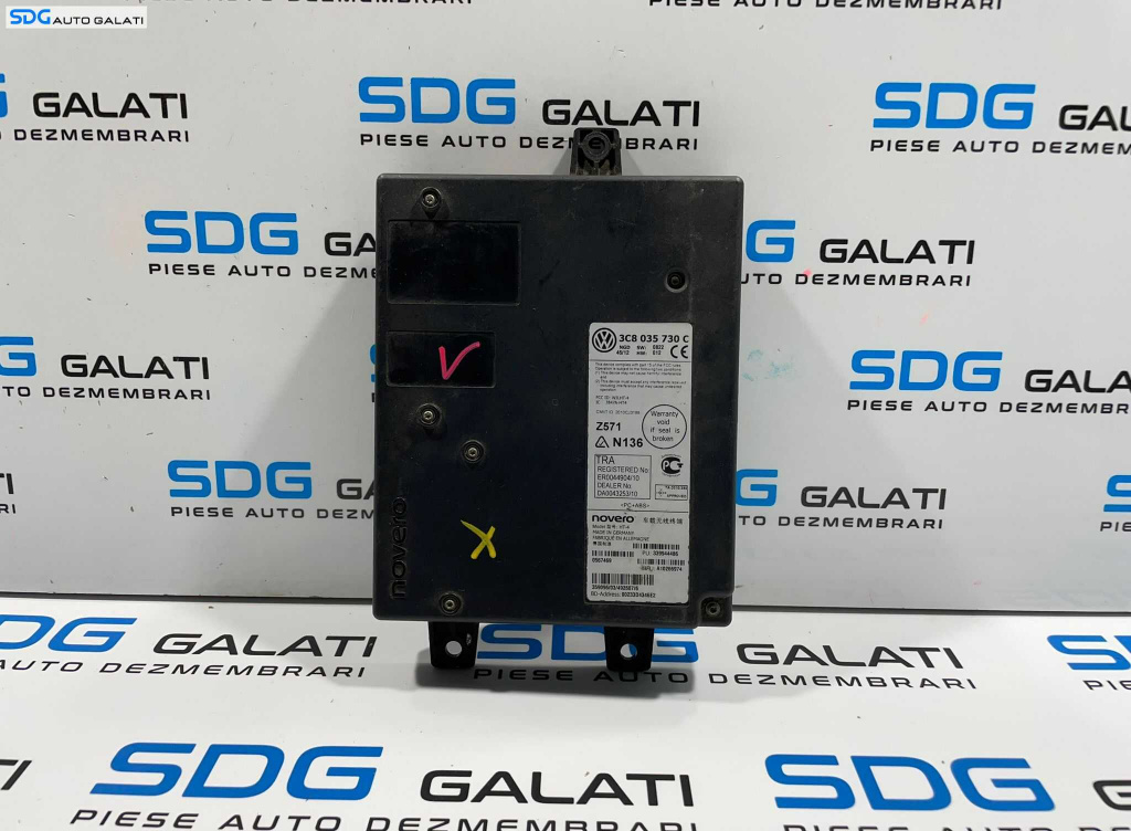 Unitate Modul Calculator Bluetooth Volkswagen Passat B6 2005 - 2010 Cod 3C8035730C [L3738]