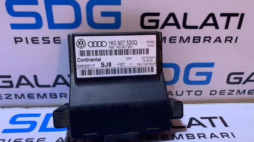 Unitate Modul Calculator CAN Gateway Audi A3 8P 2004 - 2013 Cod 1K0907530Q [M5183]