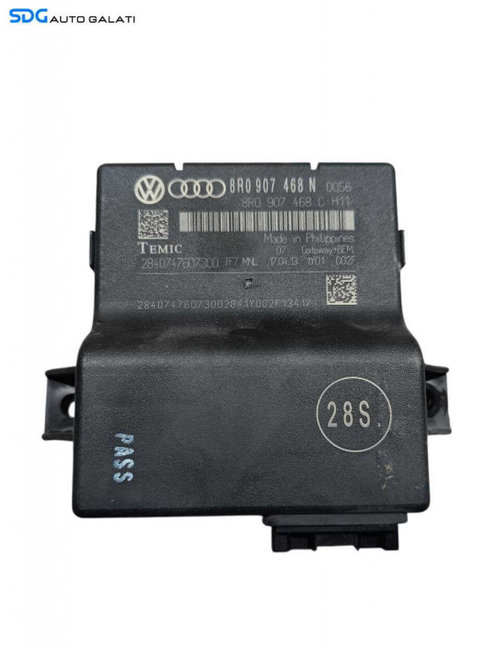 Unitate Modul Calculator CAN Gateway Audi A5 8T 2009 - 2017 Cod 8R0907468N [LS0038]