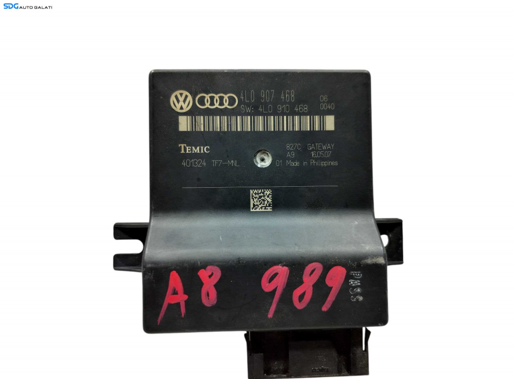 Unitate Modul Calculator CAN Gateway Audi A8 D3 2002 - 2008 Cod 4L0907468 [LC1041]