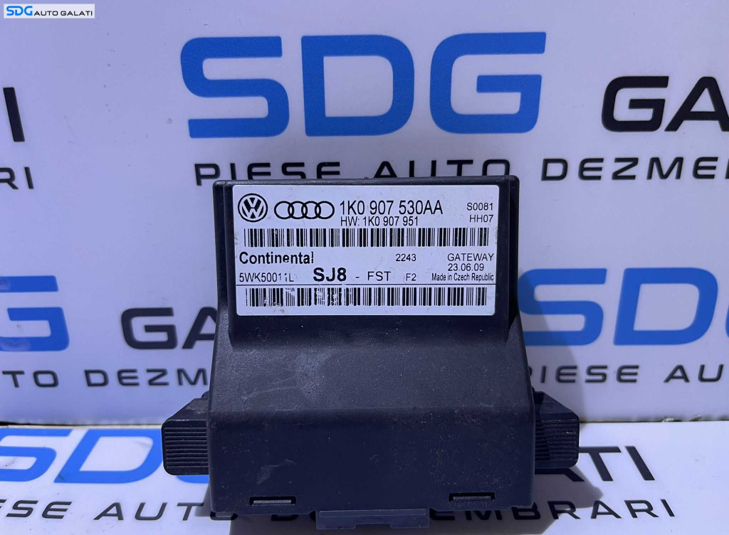 Unitate Modul Calculator CAN Gateway Seat Altea 2007 - 2010 Cod 1K0907530AA [L7439]