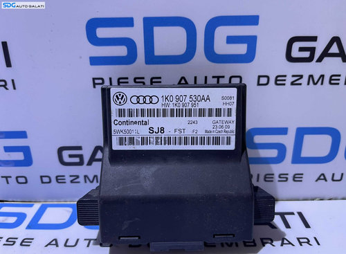 Unitate Modul Calculator CAN Gateway Seat Altea 2007 - 2010 Cod 1K0907530AA [L7439]