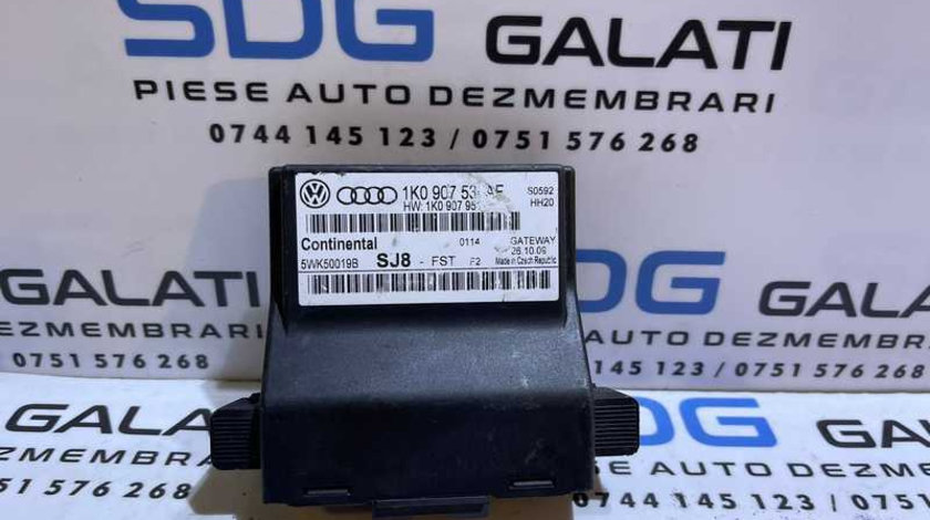 Unitate Modul Calculator CAN Gateway Skoda Superb 2 2008 - 2013 Cod 1K0907530AE 1K0907951