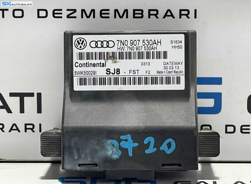 Unitate Modul Calculator CAN Gateway Skoda Yeti 2010 - 2013 Cod 7N0907530AH [L3064]