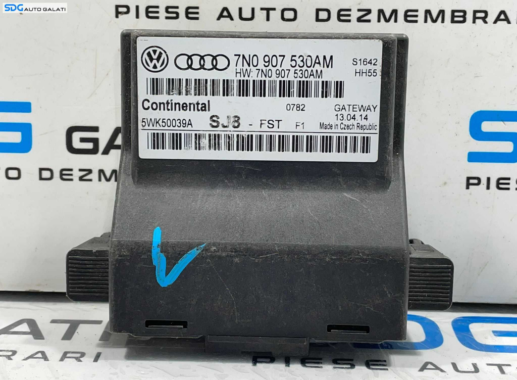 Unitate Modul Calculator CAN Gateway Volkswagen Passat B6 2005 - 2010 Cod 7N0907530AM [L4388]