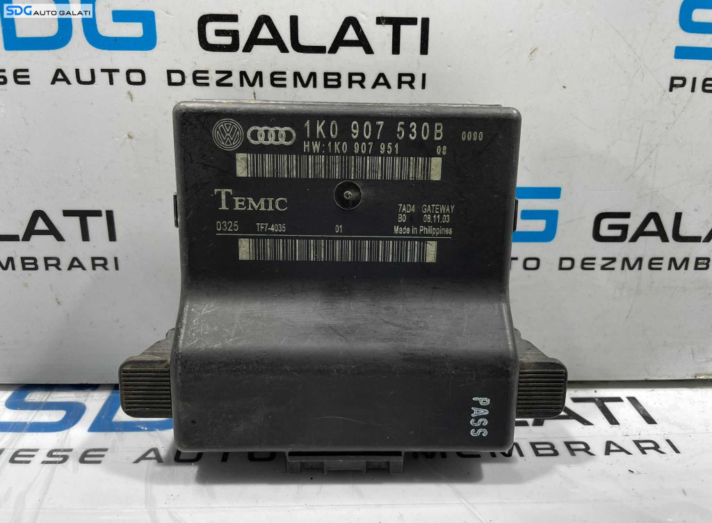 Unitate Modul Calculator CAN Gateway Volkswagen Audi Skoda Seat 2004 - 2013 Cod 1K0907530B [L4514]