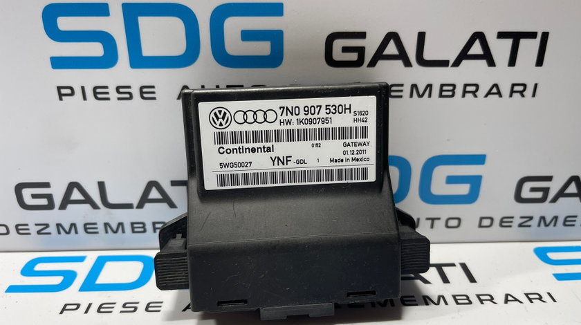 Unitate Modul Calculator CAN Gateway Volkswagen Tiguan 2012 - 2018 Cod 7N0907530H 1K0907951