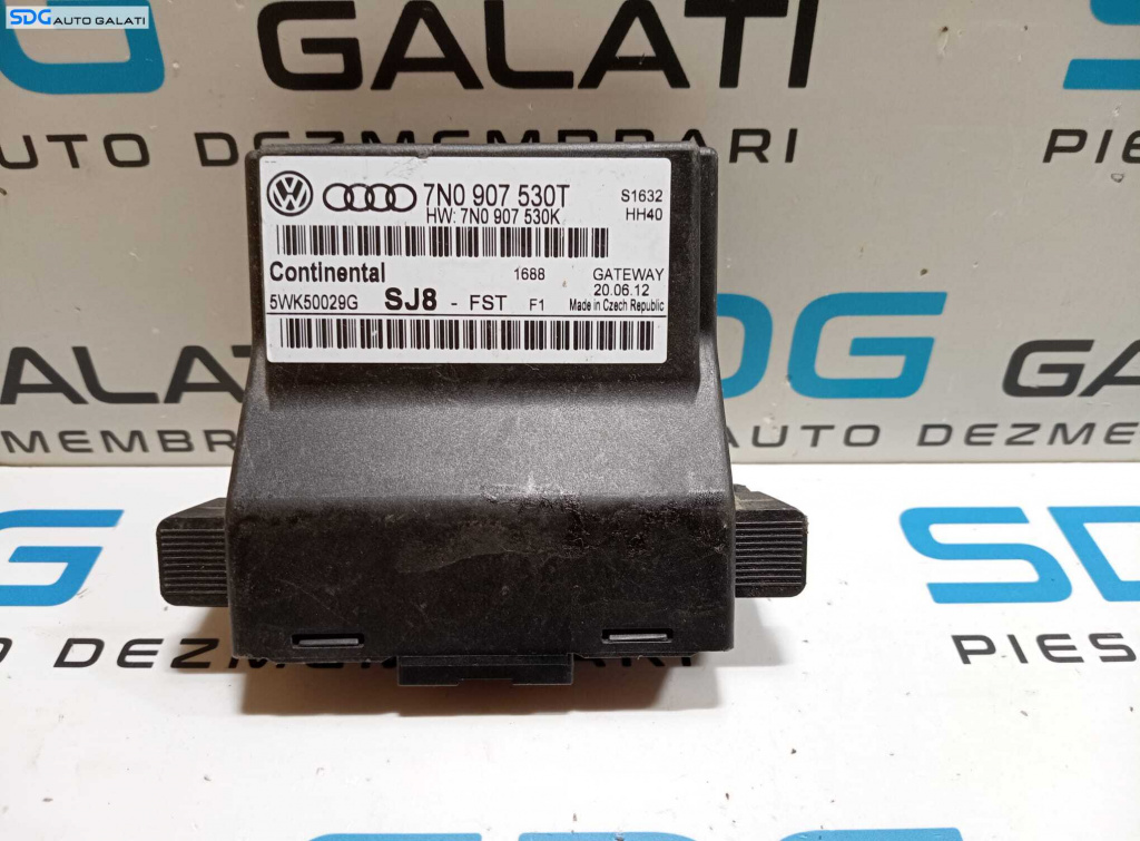Unitate Modul Calculator CAN Gateway Volkswagen Passat CC 2010 - 2013 Cod 7N0907530T 7N0907530K [M7080]