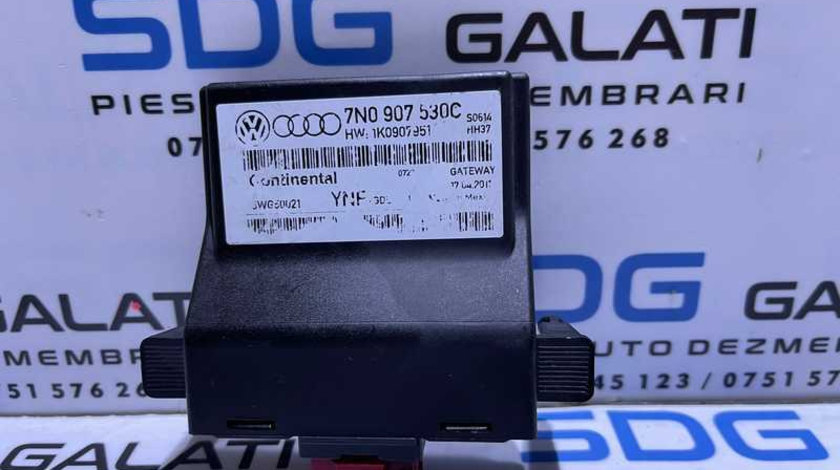 Unitate Modul Calculator CAN Gateway VW Scirocco 2009 - 2014 Cod 7N0907530C 1K0907951