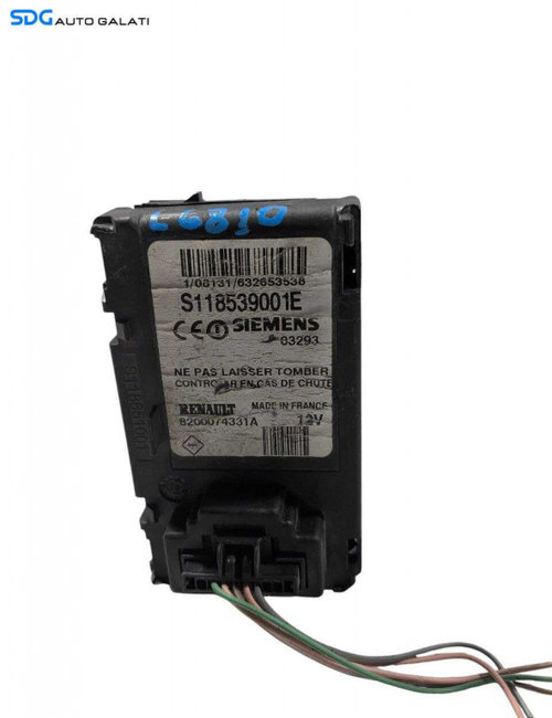 Unitate Modul Calculator Cititor Cartela Renault Megane 2 2002 - 2008 Cod 8200074331A S118539001E [L...