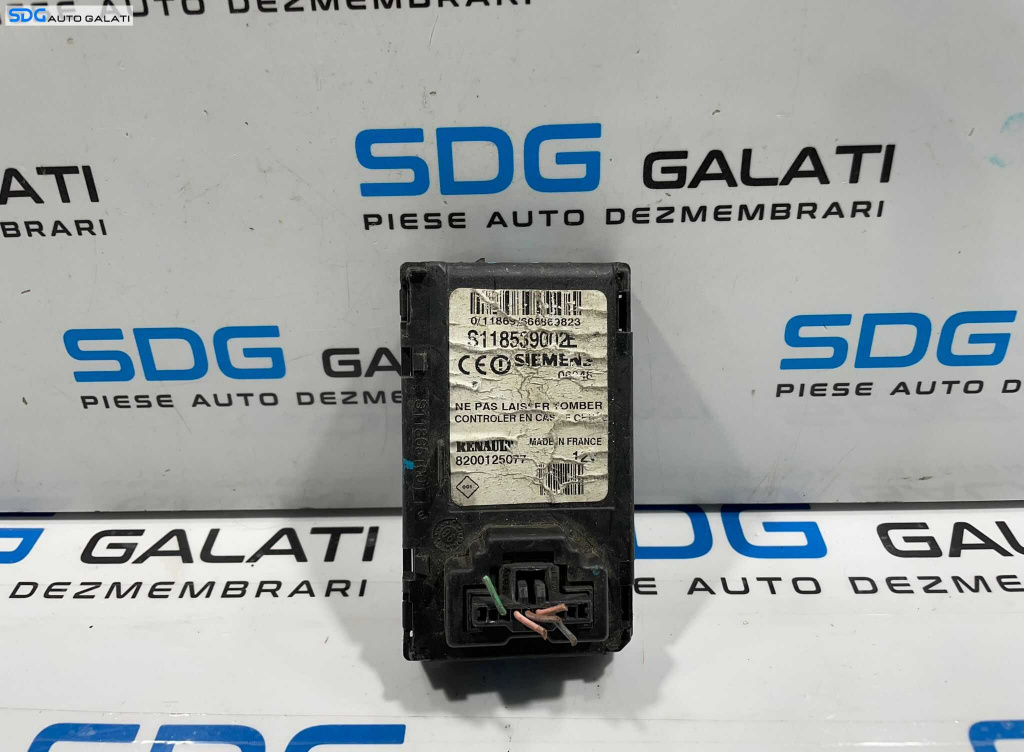 Unitate Modul Calculator Cititor Cheie Cartela Renault Megane 2 2002 - 2008 Cod 8200125077 S118539002E [L4046]