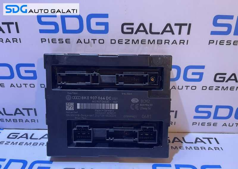 Unitate Modul Calculator Confort Audi A4 B8 2008 - 2015 Cod 8K0907064DC [L3291]