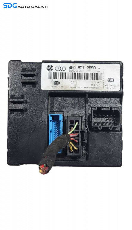 Unitate Modul Calculator Confort Audi A8 D3 2002 - 2009 Cod 4E0907289D 4E0910289D [L7509]