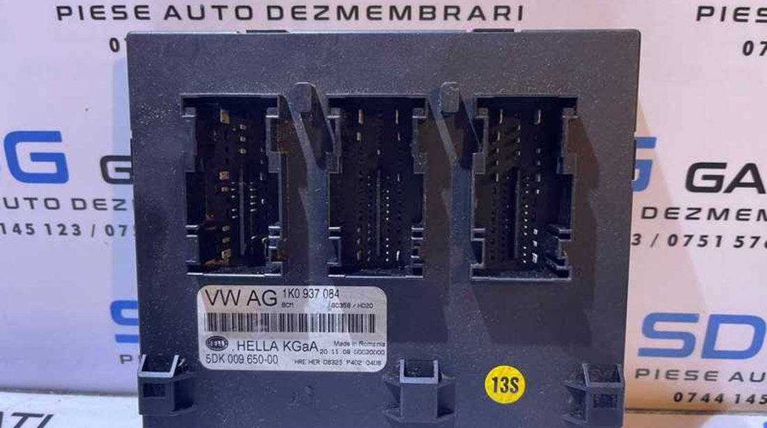 Unitate Modul Calculator Confort BCM VW Golf 6 2008 - 2014 Cod 1K0937084