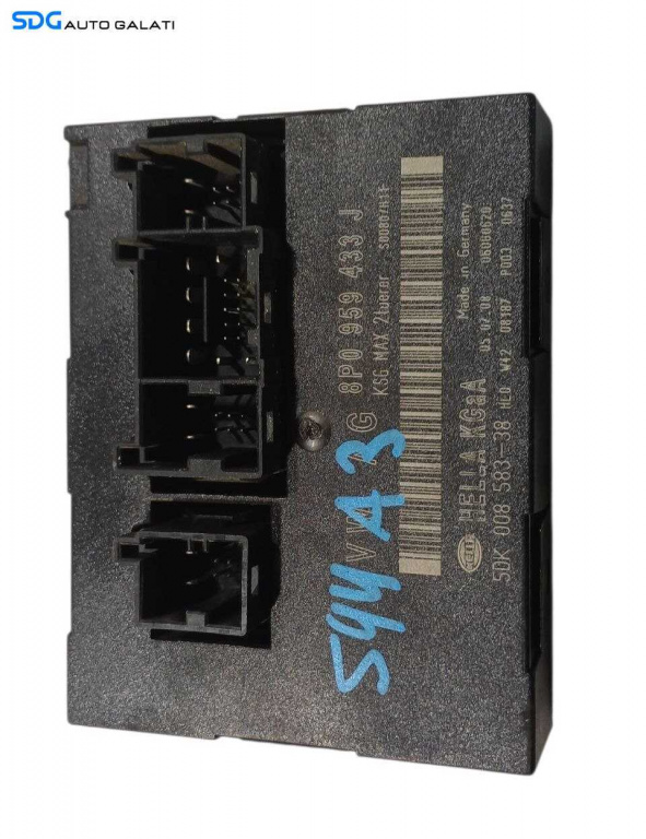 Unitate Modul Calculator Confort Confort Audi A3 8P 2003 - 2008 Cod 8P0959433J [L6750]