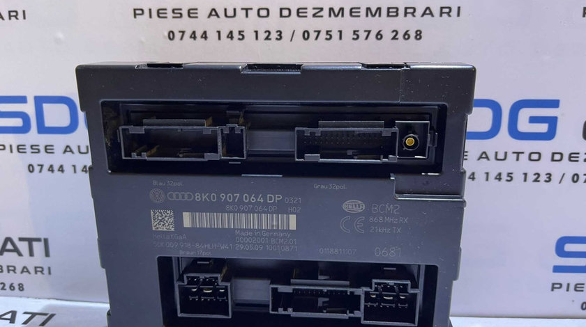 Unitate Modul Calculator Confort Confort Audi A4 B8 2008 - 2015 Cod 8K0907064DP 5DK009918