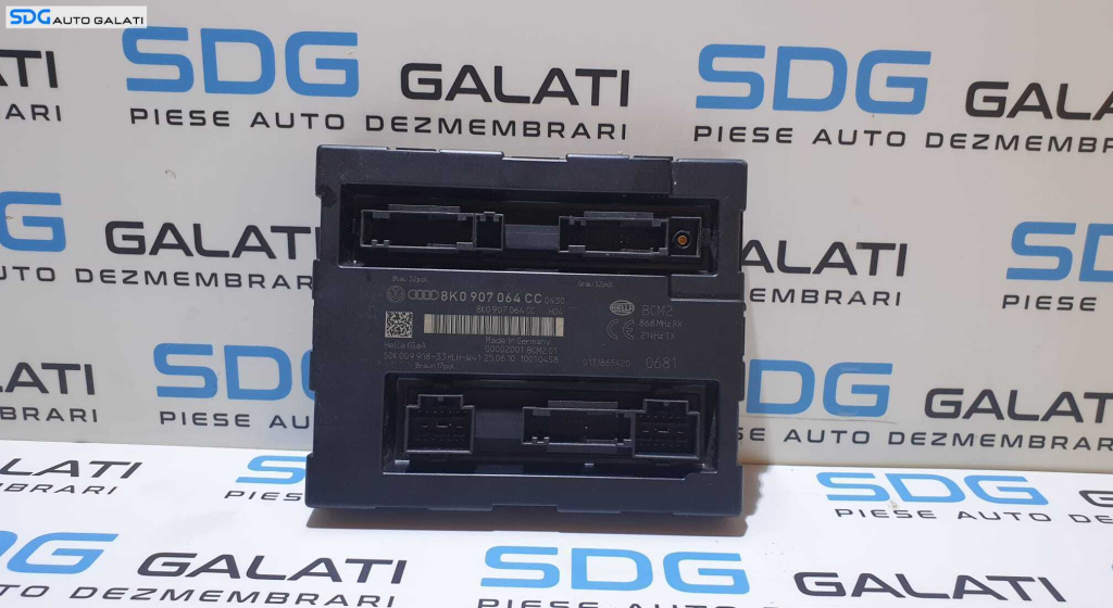 Unitate Modul Calculator Confort Confort Audi A5 2008 - 2017 Cod 8K0907064CC 5DK009918-33HLH-W41 [L3292]