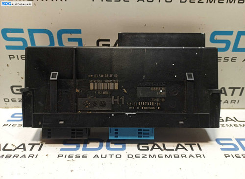 Unitate Modul Calculator Confort Confort BCM BMW Seria 3 E90 E91 2.0 N43 2004 - 2011 Cod 61.35 91875...