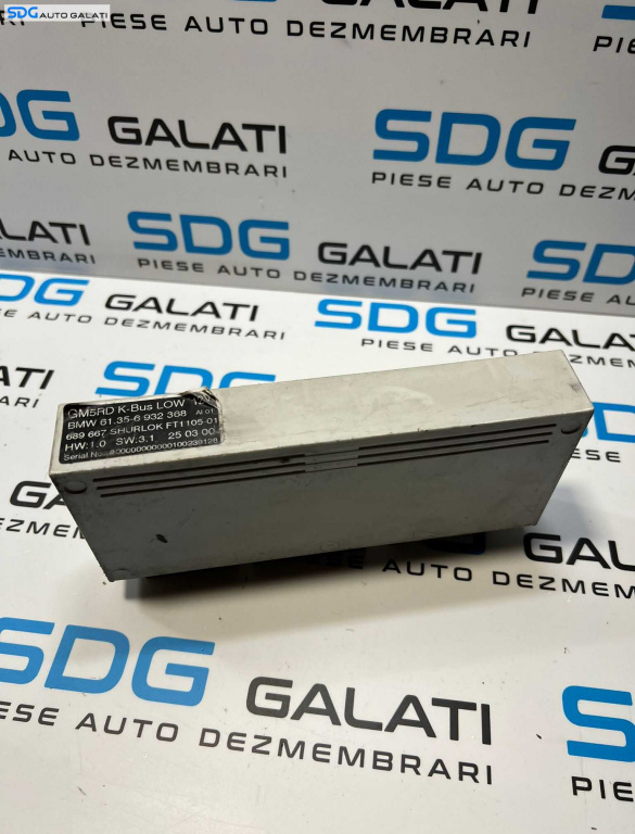 Unitate Modul Calculator Confort Confort BMW Seria 3 E46 1998 - 2006 Cod 6932368 61356932368 [LR0240]