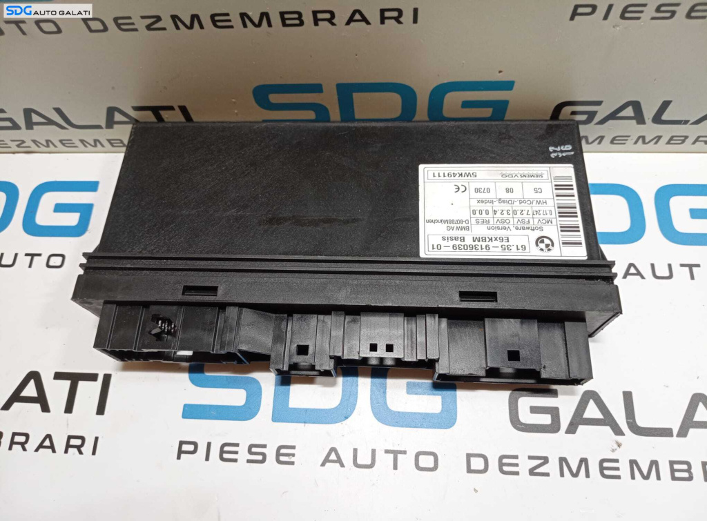 Unitate Modul Calculator Confort Confort BMW Seria 5 E60 E61 2003 - 2010 Cod 9136039 61.35-9136039-01 [M6514]