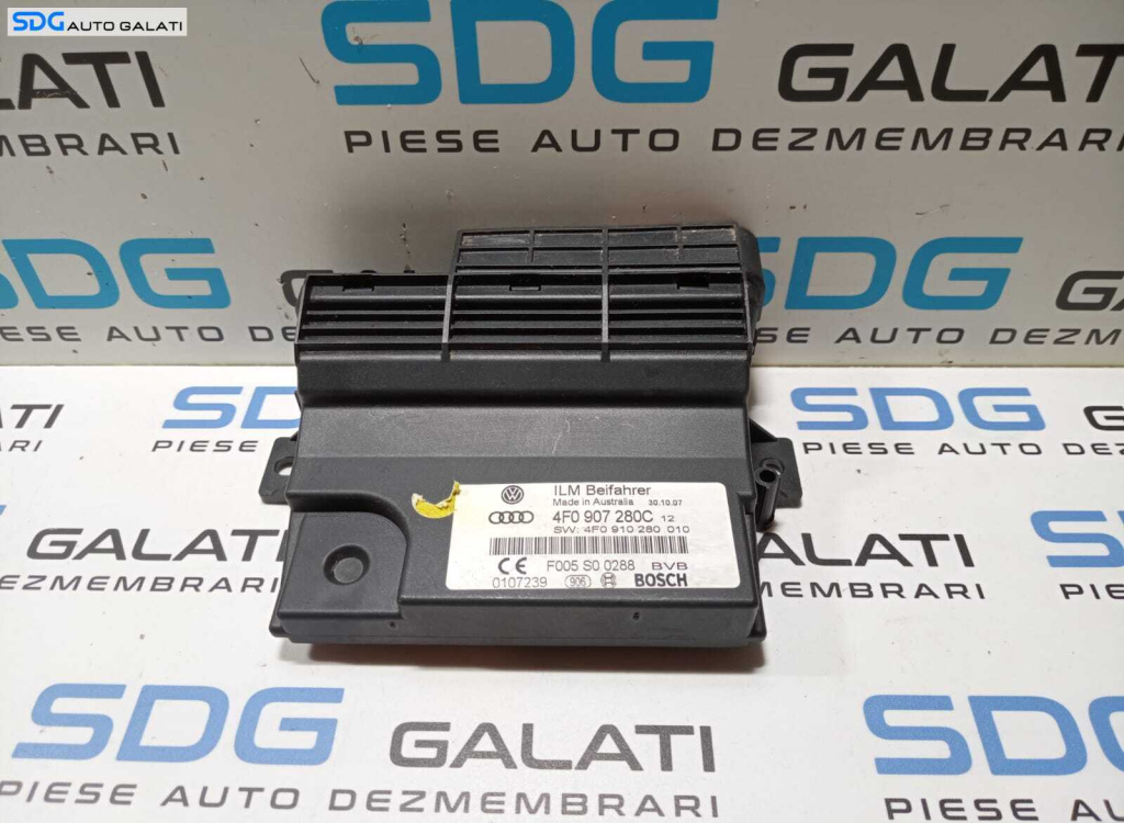 Unitate Modul Calculator Confort Confort Lumini Audi A6 C6 4F 2004 - 2011 Cod 4F0907280C [M4340]