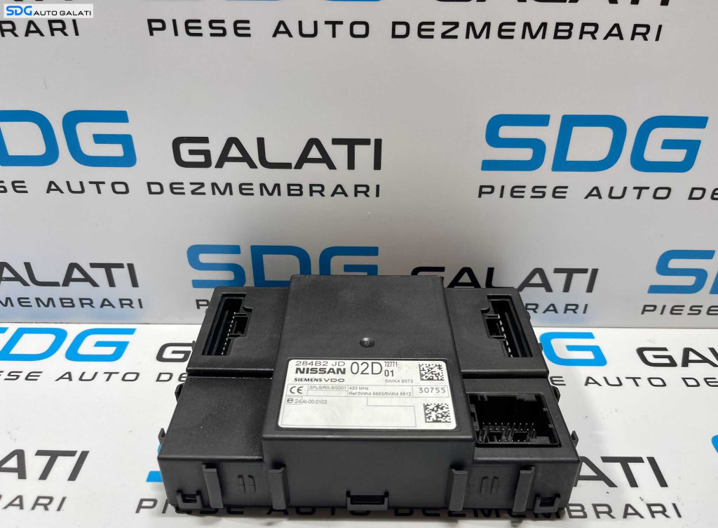 Unitate Modul Calculator Confort Confort Nissan Qashqai 2007 - 2014 Cod 284B2JD02D 5WK49372 [L3649]