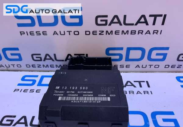 Unitate Modul Calculator Confort Confort Opel Vectra C 2002 - 2008 Cod 13193590 [L3561]
