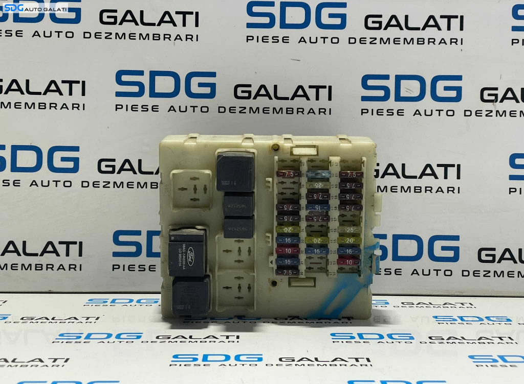 Unitate Modul Calculator Confort Confort Panou Tablou Sigurante Ford Focus 1 1998 - 2004 Cod 98AG14A073AG 518234802 98AG-14A073-AG [L2534]