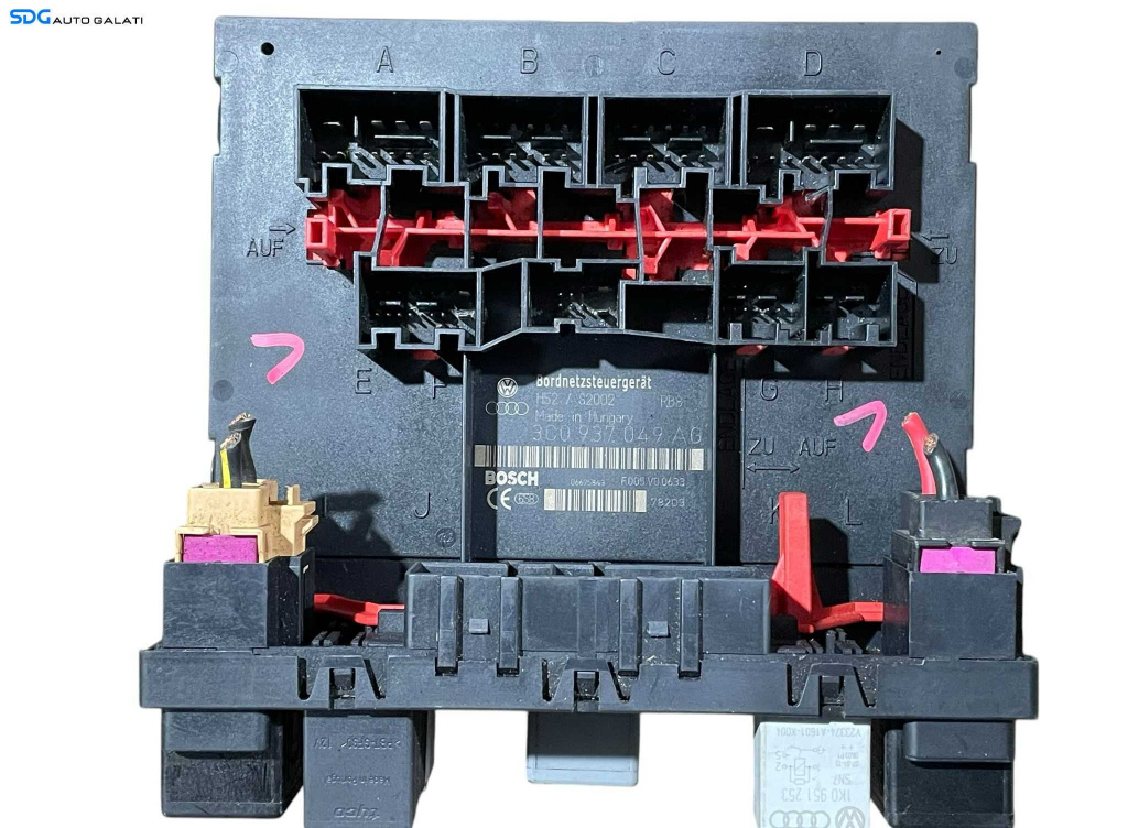 Unitate Modul Calculator Confort Confort Panou Tablou Sigurante Audi A3 8P 2004 - 2010 Cod 3C0937049AG [L4996]