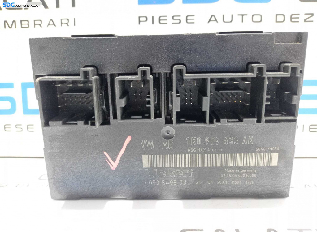 Unitate Modul Calculator Confort Confort Seat Leon 1P 2004 - 2013 Cod 1K0959433AK [L2458]