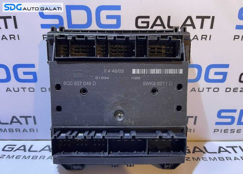 Unitate Modul Calculator Confort Confort Seat Ibiza 2002 - 2005 Cod 6Q0937049D 5WK48211D