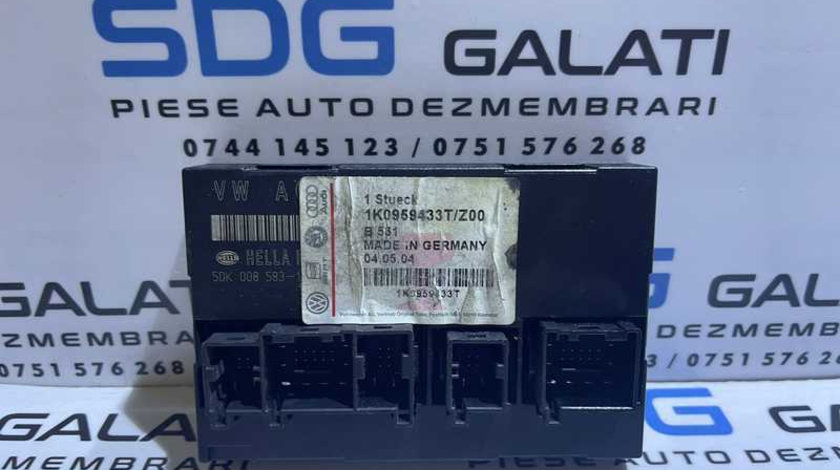 Unitate Modul Calculator Confort Confort Skoda Octavia 2 2004 - 2008 Cod 1K0959433T