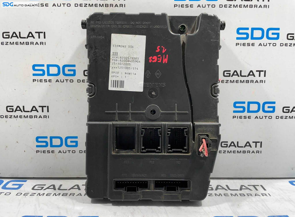 Unitate Modul Calculator Confort Confort UCH Renault Scenic 2 2003 - 2009 Cod 8200525383 8200440590A [L4385] [L4386]