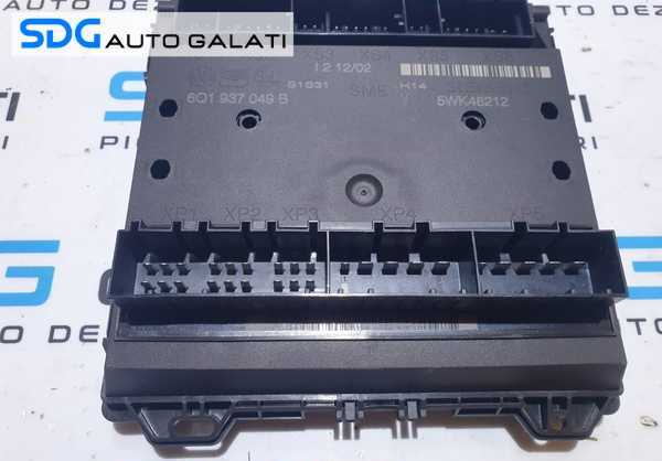 Unitate Modul Calculator Confort Confort Volkswagen Polo 9N 2002 - 2009 Cod Piesa 6Q1937049B [L3780]