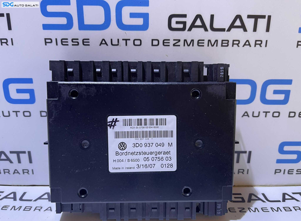 Unitate Modul Calculator Confort Confort Volkswagen Phaeton 2002 - 2016 Cod 3D0937049M [L3371]