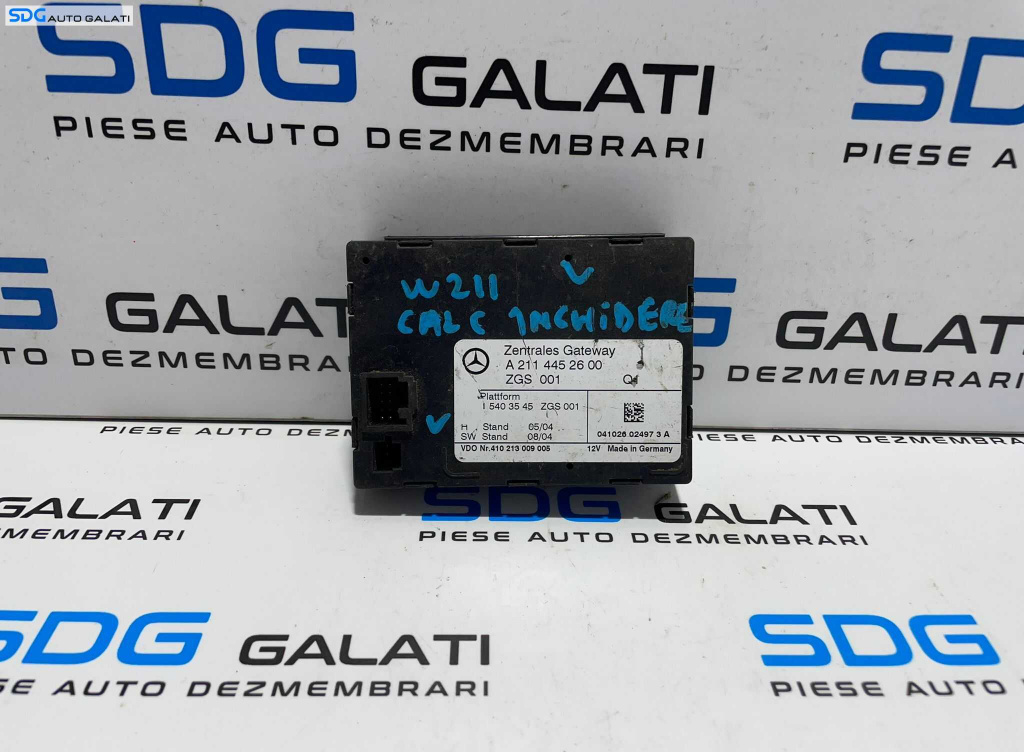 Unitate Modul Calculator Confort Inchidere Centralizata Mercedes Clasa E Class W211 2002 - 2009 [L3440]
