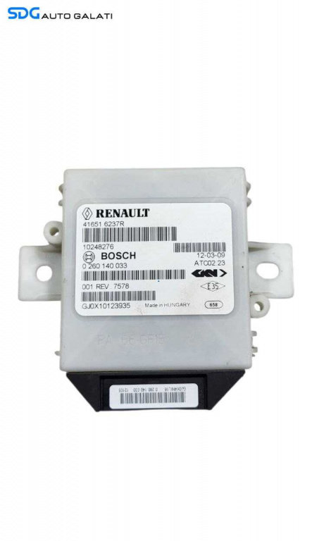 Unitate Modul Calculator Confort Închidere Centralizata Dacia Duster 2010 - 2018 Cod 416516237R 026...
