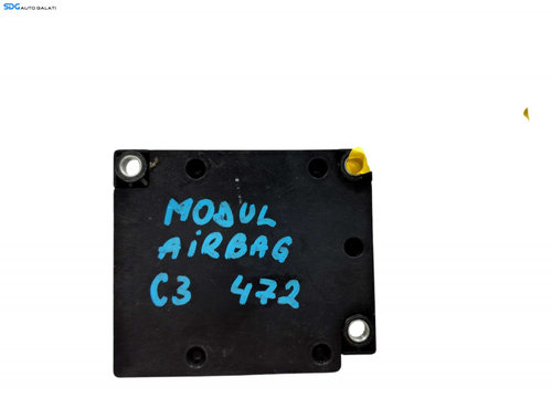 Unitate Modul Calculator Control Airbag Citroen C3 2002 - 2008 Cod 9663357480 [LC1046]