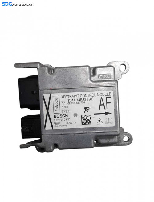 Unitate Modul Calculator Control Airbag Ford Kuga 1 2008 - 2013 Cod 8V4T-14B321-AF 0285010633 [N0825...