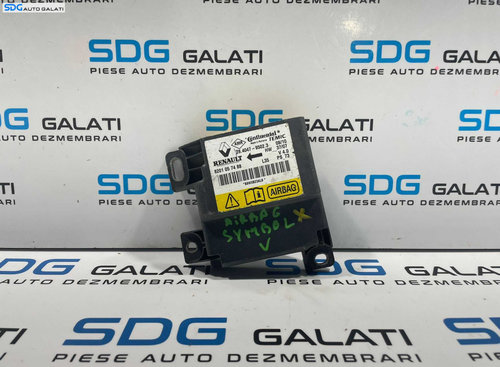 Unitate Modul Calculator Control Airbag Renault Clio Symbol 2 2008 - 2012 Cod 8201057488 [L3764]