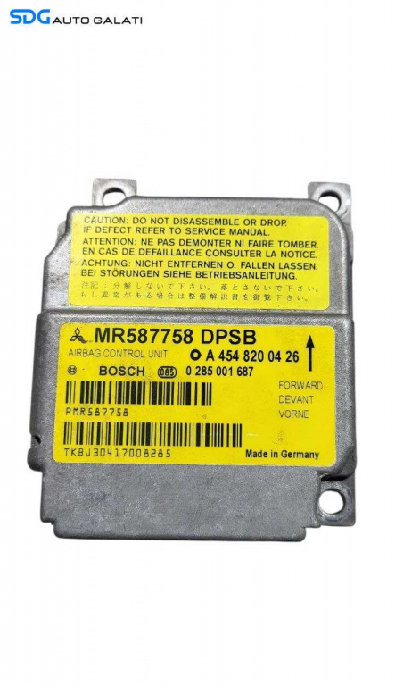 Unitate Modul Calculator Control Airbag Smart ForFour 2004 - 2006 Cod A4548200426 [L7399]