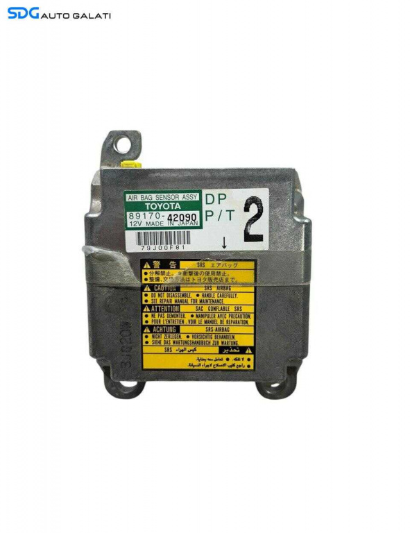 Unitate Modul Calculator Control Airbag Toyota Rav 4 XA20 2000 - 2006 Cod 89170-42090 8917042090 [LR1027]