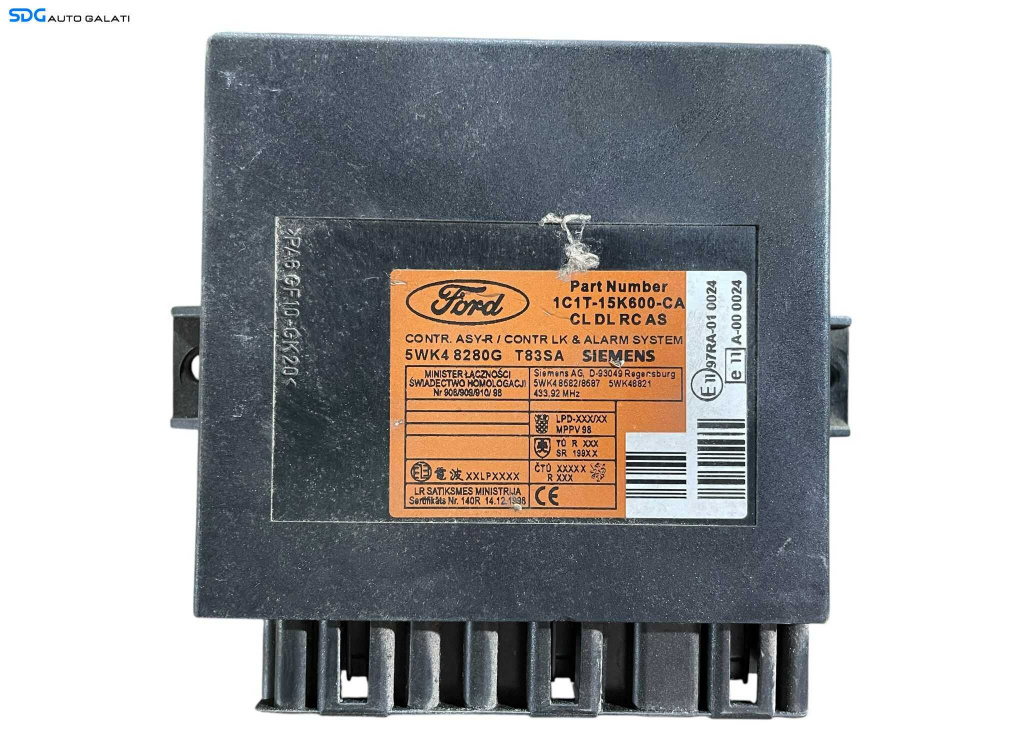 Unitate Modul Calculator Control Confort Confort Ford Transit 2000 - 2006 Cod 1C1T-15K600-CA [LR0416]