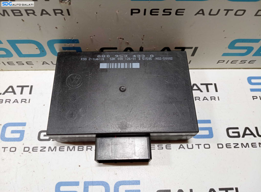 Unitate Modul Calculator Control Confort Confort Volkswagen Polo 9N 2001 - 2008 Cod 6Q0959433G 5DK008126-01 [M5181]
