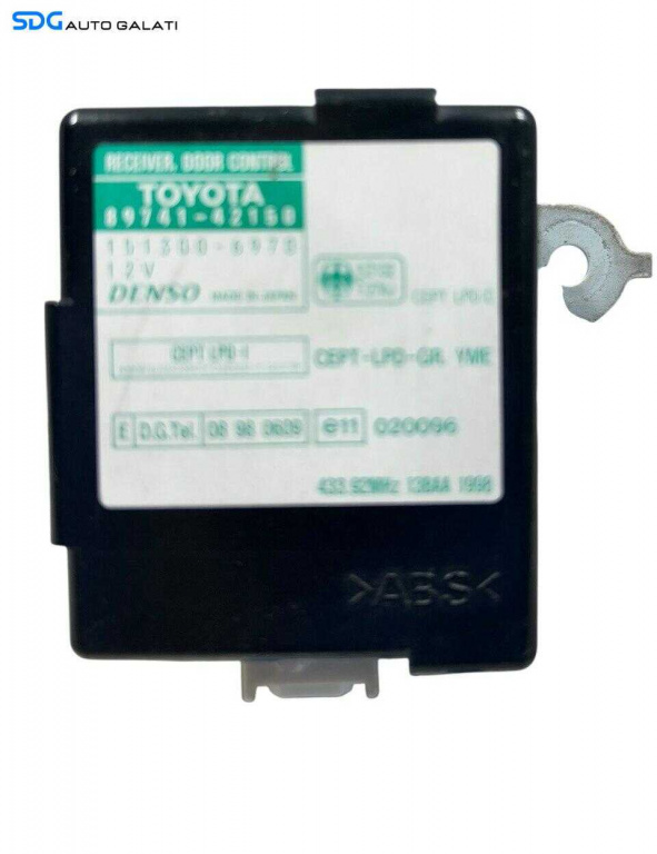 Unitate Modul Calculator Control Confort Confort Portiera Portiere Toyota RAV 4 2002 - 2005 Cod 89741-42150 8974142150 [LR1008]
