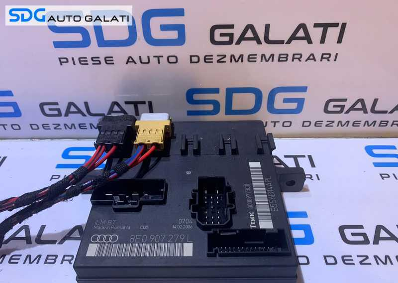 Unitate Modul Calculator Control Confort Confort Audi A4 B7 2004 - 2008 Cod 8E0907279L [L3616]