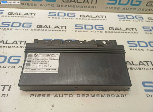 Unitate Modul Calculator Control Confort Confort CAS 3 BMW Seria 5 E60 E61 2003 - 2010 Cod 6135-6978...