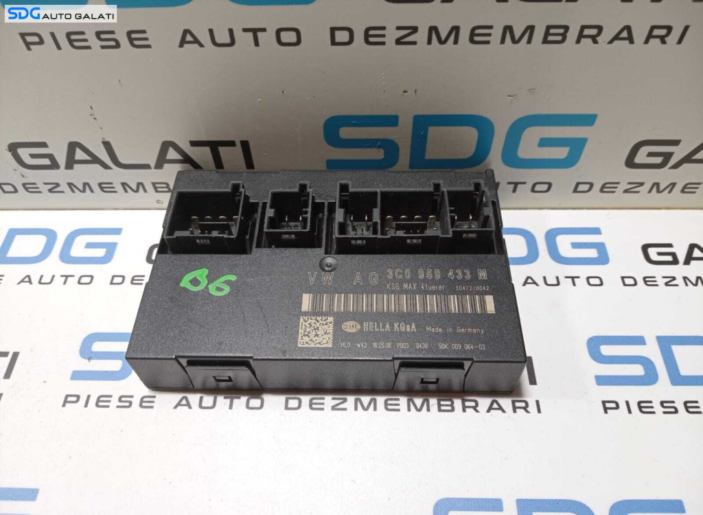 Unitate Modul Calculator Control Confort Confort Volkswagen Passat B6 2005 - 2010 Cod 3C0959433M [M4334]