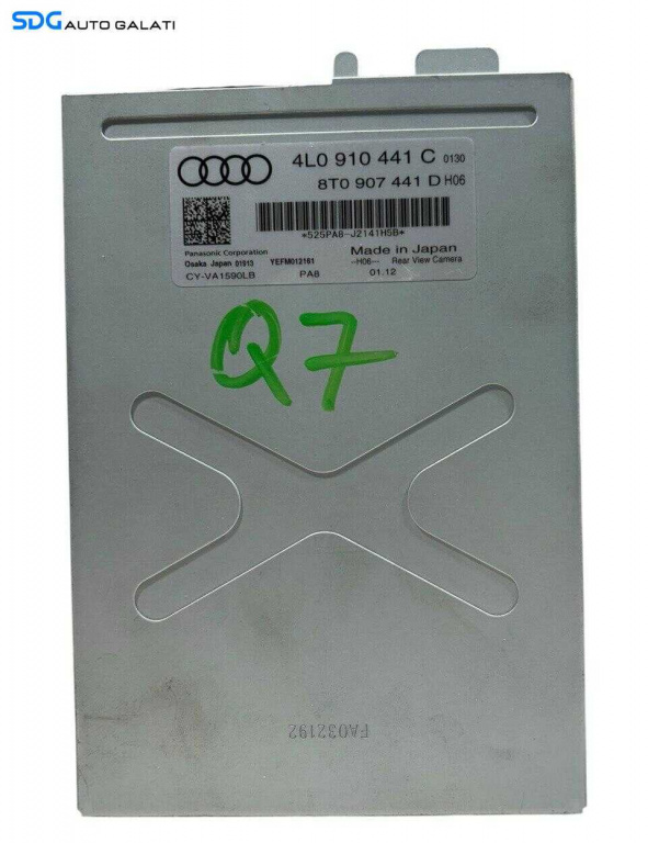 Unitate Modul Calculator Control Confort Confort Driver Asisst Camera Audi Q7 4L 2005 - 2015 Cod 4L0910441C 8T0907441D [LR1032]
